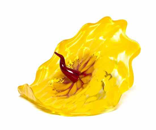 Appraisal: A Glass Sculpture Dale Chihuly American b Bel Fiori Portland