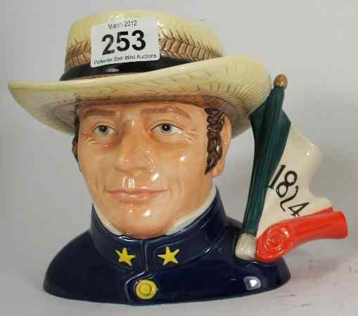 Appraisal: Royal Doulton Large Character Jug The Alamo Collection William B