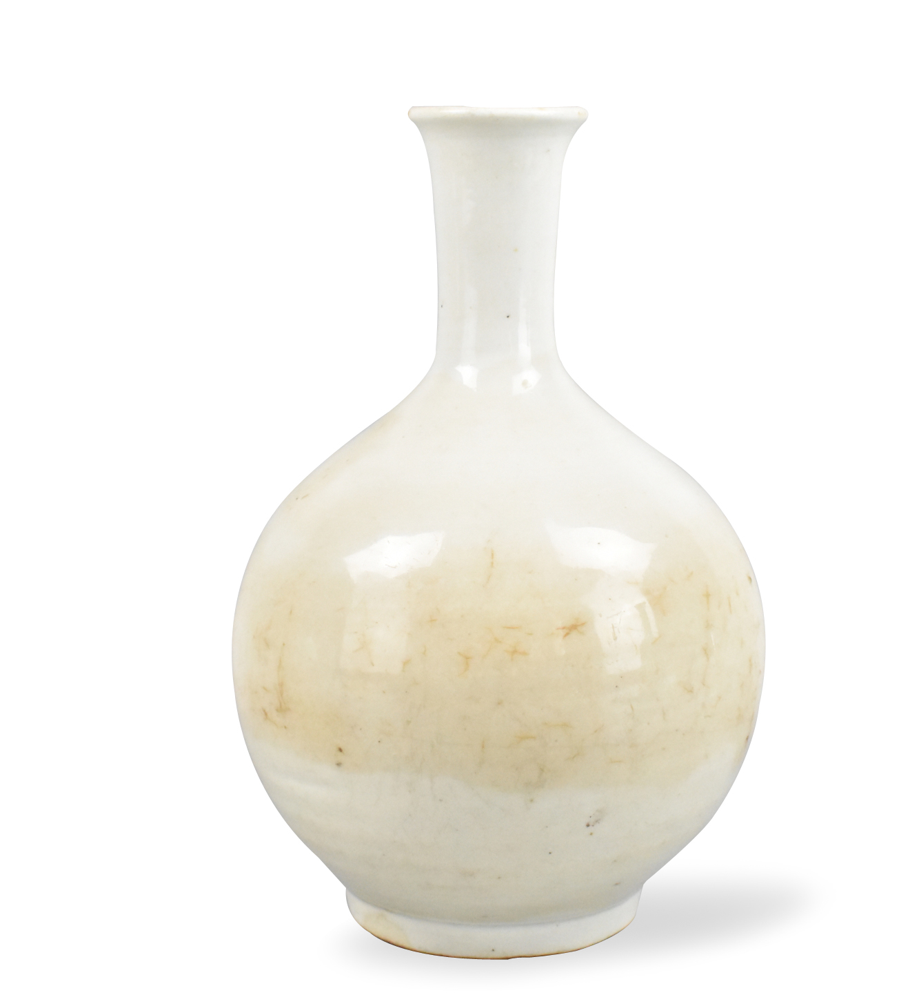 Appraisal: A Korean white glazed vase dating from the th century