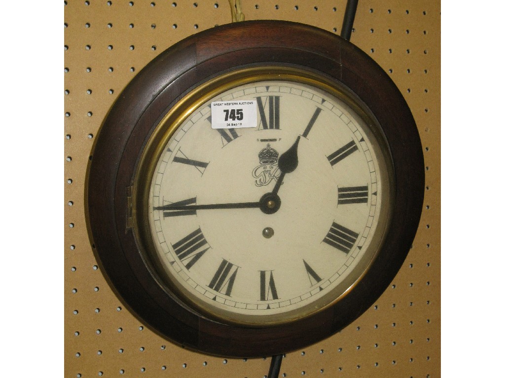 Appraisal: Circular wall clock