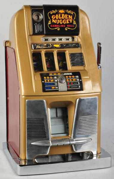 Appraisal: Golden Nugget High Top Coin-Op Machine Original restored machine not