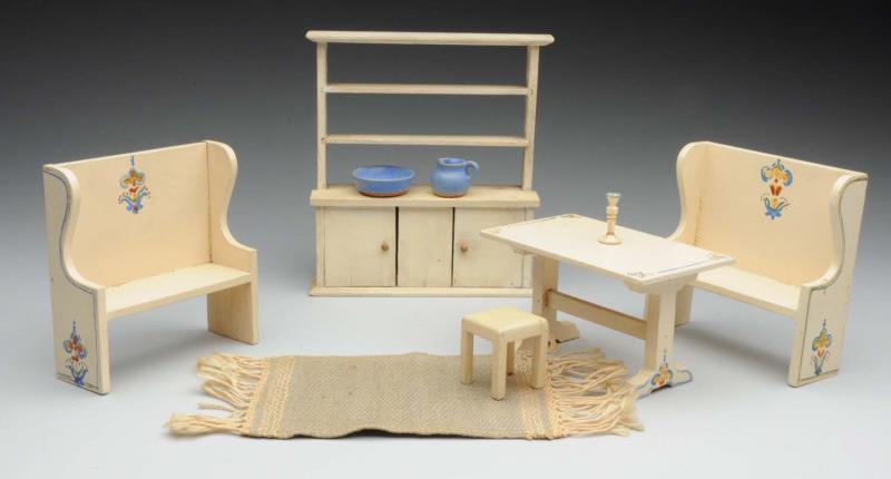 Appraisal: TynieToy Piece Kitchen Breakfast Nook Set Includes additional accessories 's