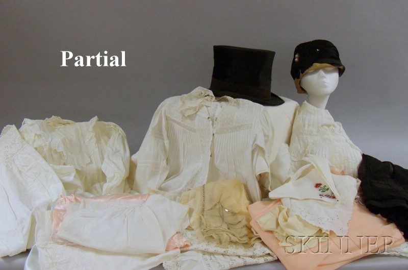 Appraisal: Group of Assorted Victorian to Vintage Clothing and Accessories including