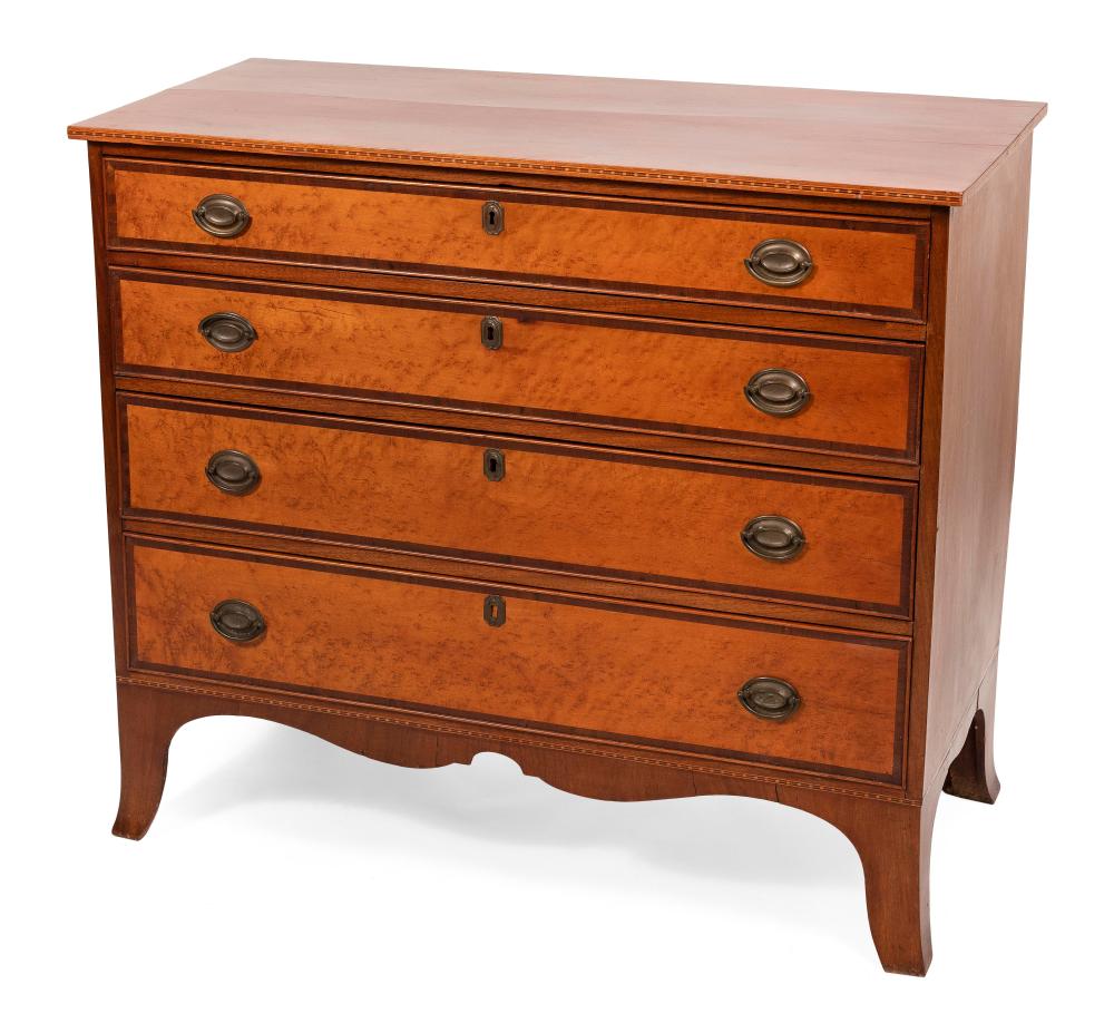 Appraisal: HEPPLEWHITE BUREAU CIRCA HEIGHT WIDTH DEPTH HEPPLEWHITE BUREAU Circa In