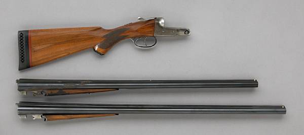 Appraisal: A Parker Brothers VHE boxlock shotgun action with two sets