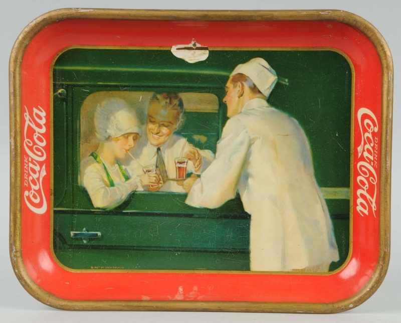 Appraisal: Tin Coca-Cola Serving Tray Description One blemish to top center