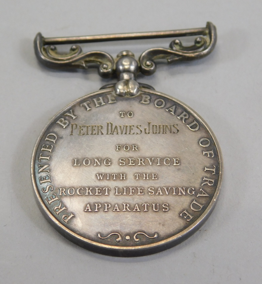 Appraisal: A RLIS medal presented by the board of trade to