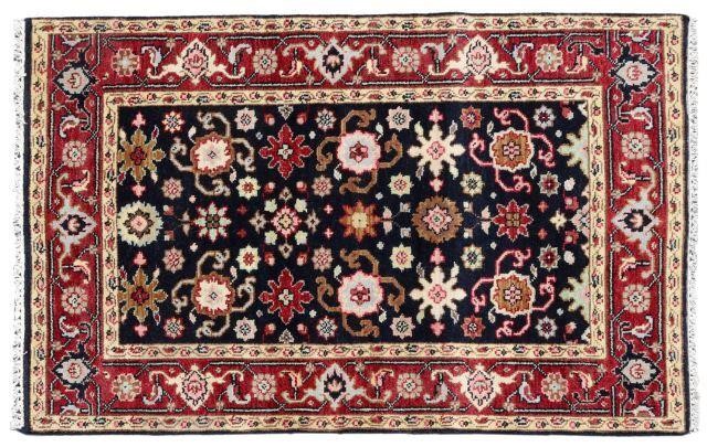 Appraisal: Hand-tied Persian Mahal rug approx ' l ' w