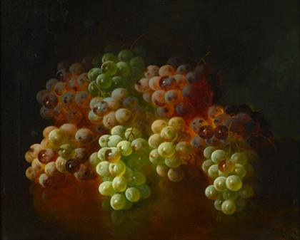 Appraisal: CARDUCIUS PLANTAGENET REAM american - STILL LIFE WITH GRAPES Signed