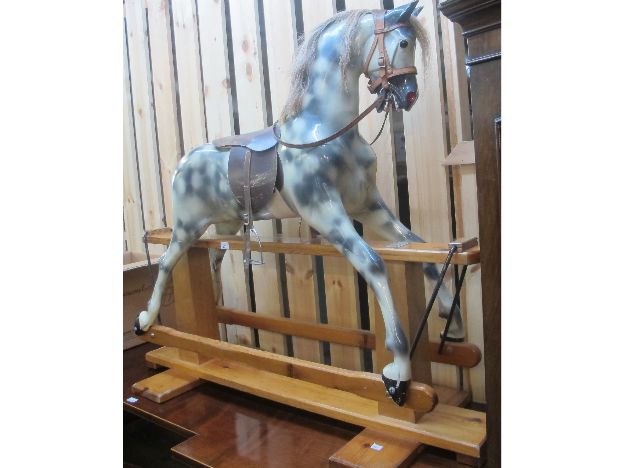 Appraisal: A Haddon rocking horse circa