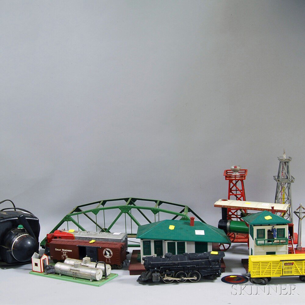 Appraisal: Extensive Group of Lionel Model Trains and Accessories including a