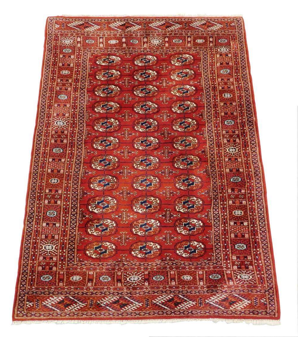 Appraisal: RUG Modern Tekkee Bokhara scatter rug ' x ' hand-made