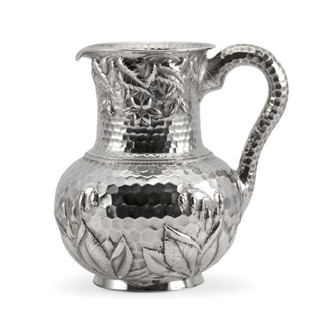 Appraisal: American Aesthetic Movement Sterling Silver Water Pitcher Estimate -