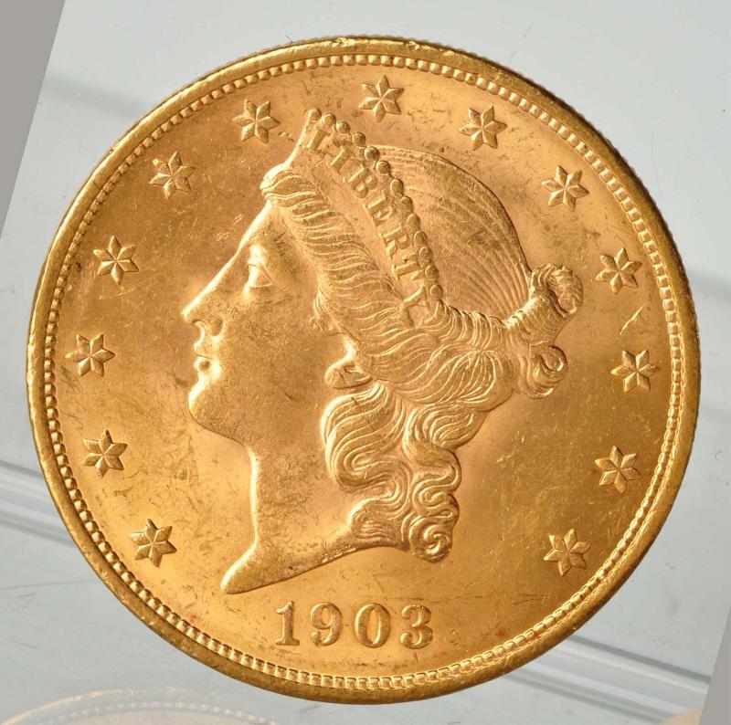 Appraisal: Liberty Double Eagle Gold Coin MS-