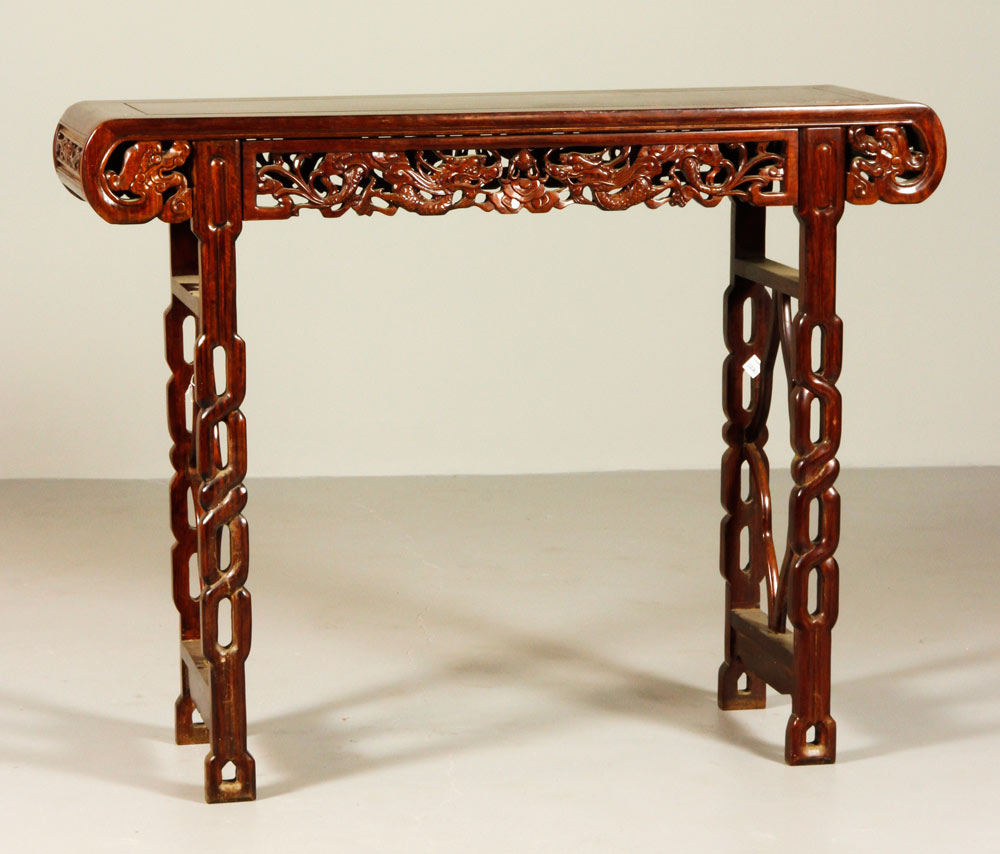 Appraisal: - Chinese Antique Altar Table Antique hardwood altar table China