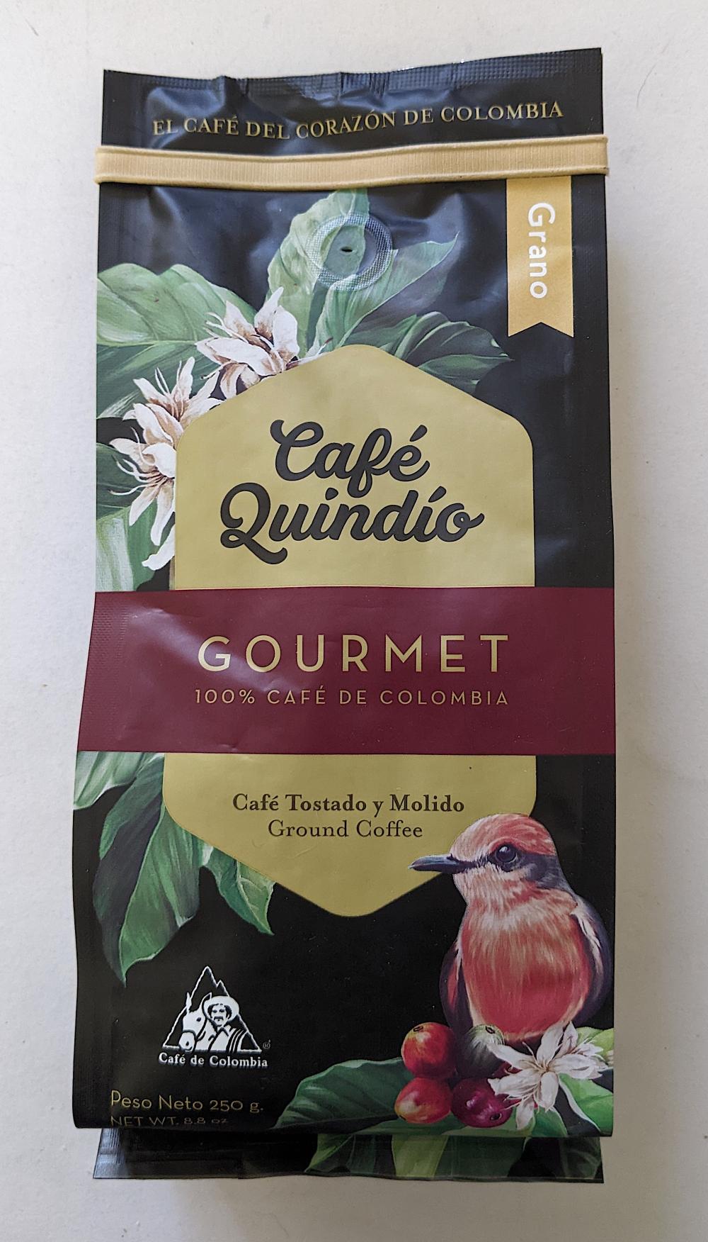 Appraisal: AUTHENTIC COLOMBIAN COFFEE CAF QUINDIO GOURMETThe auctioner recommends one of