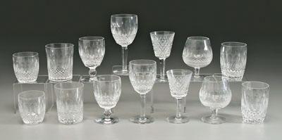 Appraisal: nbsp pieces Waterford crystal Kentucky Private Collection