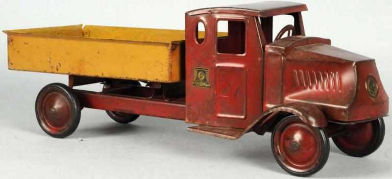 Appraisal: Pressed Steel Steelcraft Dump Truck Toy Made exclusively for JC