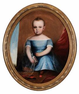 Appraisal: Aaron Eshelman Pennsylvania Kentucky born Portrait of a Child in