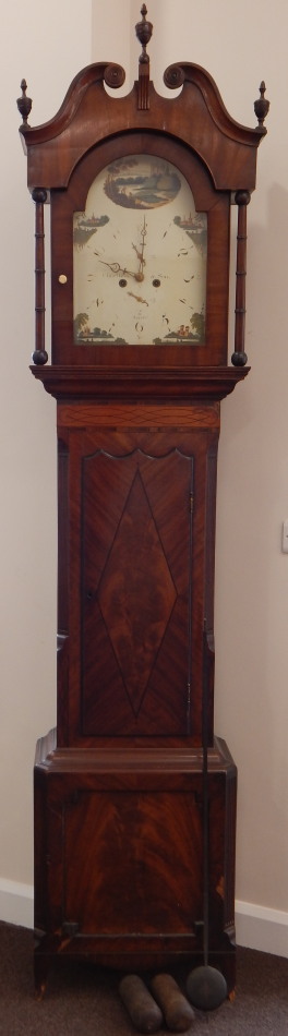 Appraisal: Cheetham Son Leeds A mid thC longcase clock the arched