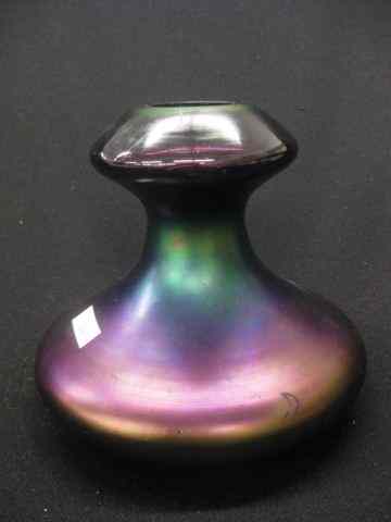 Appraisal: Loetz Art Glass Vase tulip form neck with bulbous base