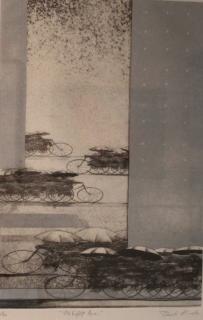 Appraisal: Shigeki Kuroda Japanese b - Fifth Avenue Etching and aquatint