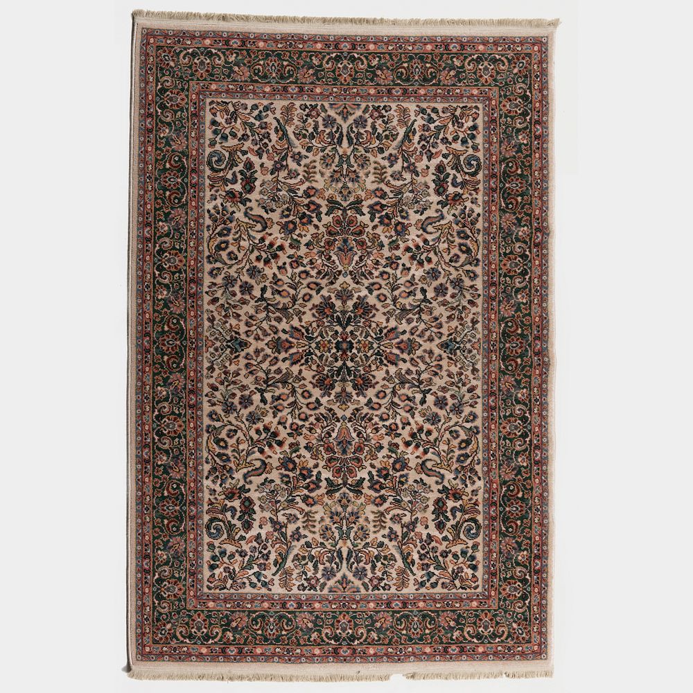 Appraisal: Persian Style Rug of Recent Manufacture ft x ft in