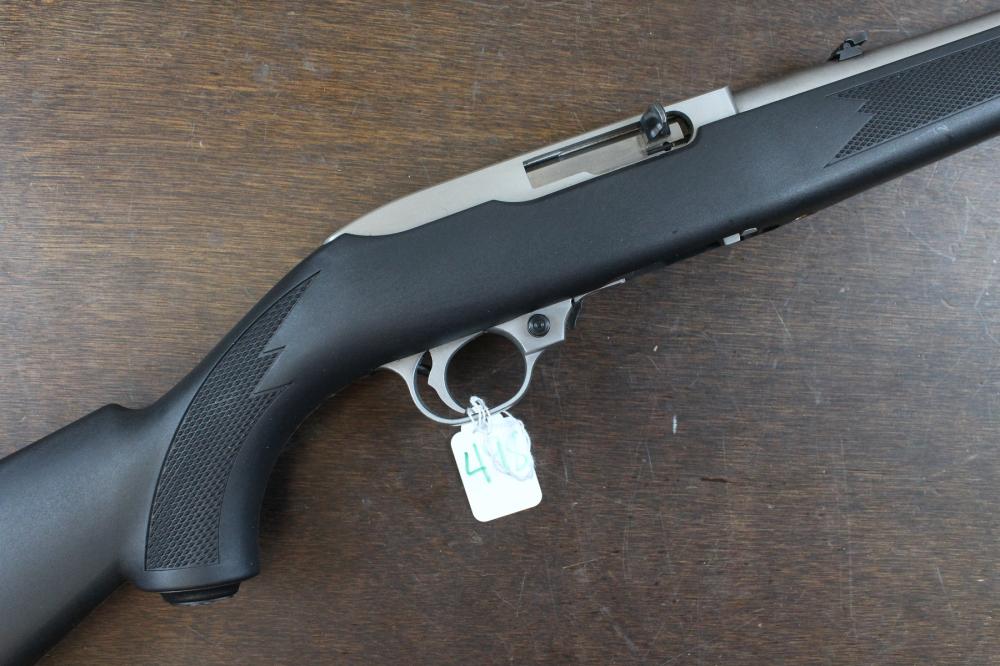 Appraisal: RUGER MODEL SEMI AUTOMATIC RIFLE lr caliber barrel stainless finish