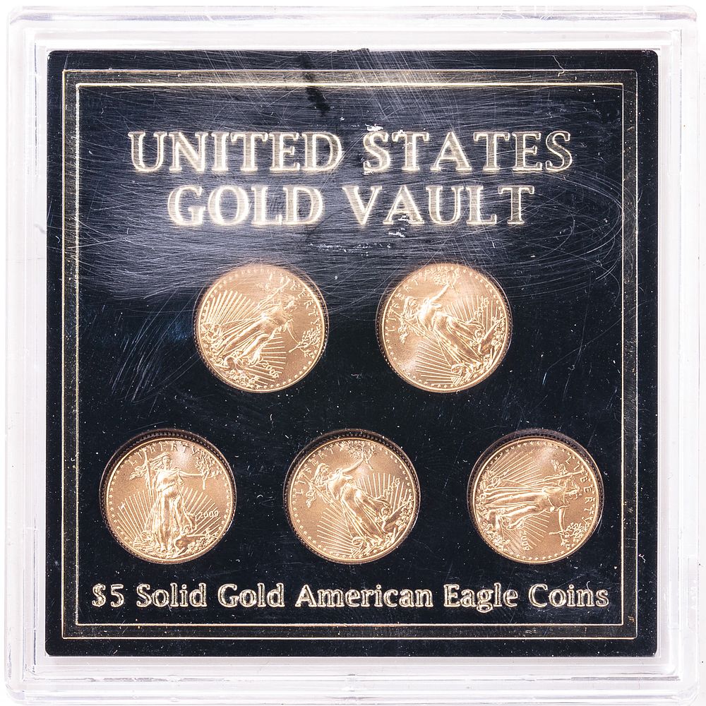 Appraisal: - th Oz Gold American Eagles In a United States