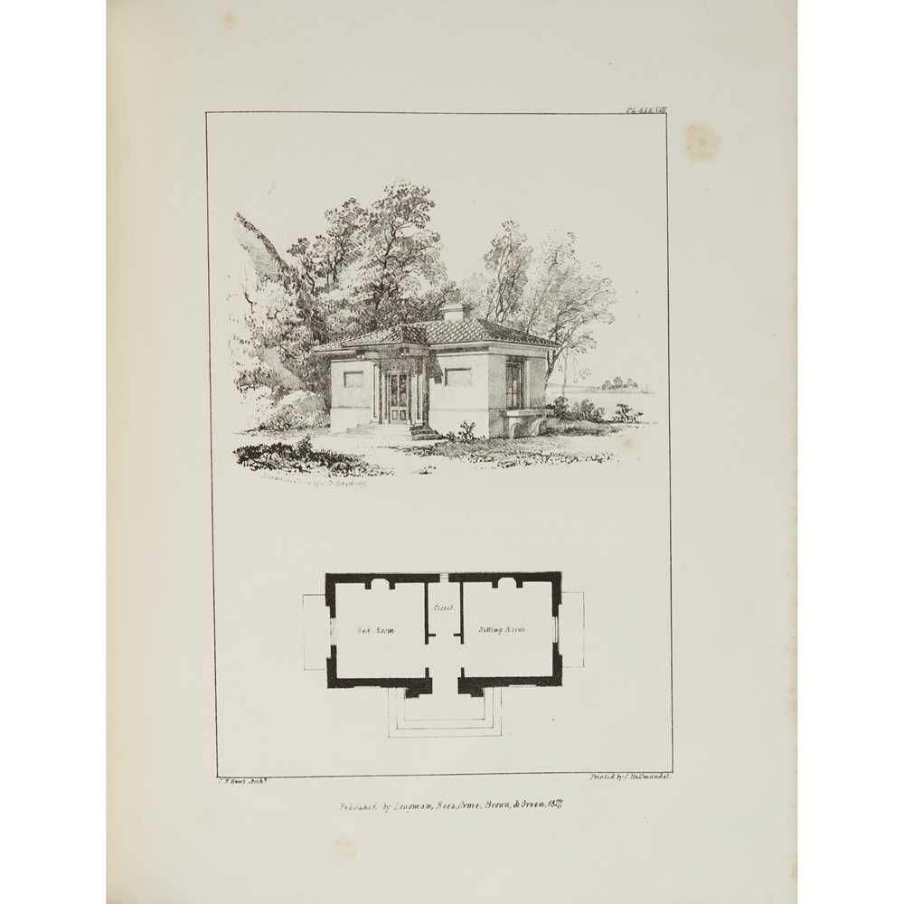 Appraisal: HUNT F F ARCHITETTURA CAMPESTRE DISPLAYED in Gardeners' Houses and