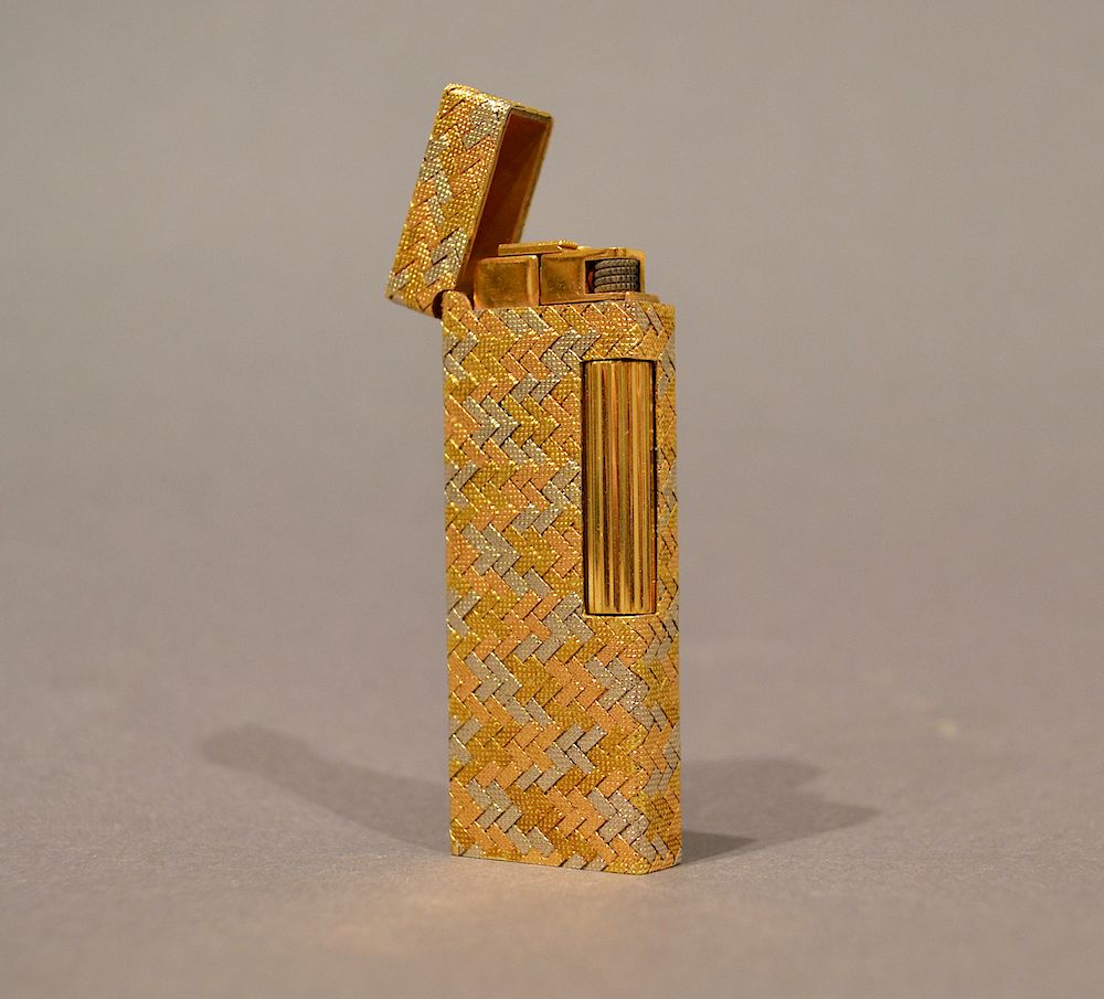 Appraisal: Alfred Dunhill K Gold Rollagas Lighter Alfred Dunhill Ltd K