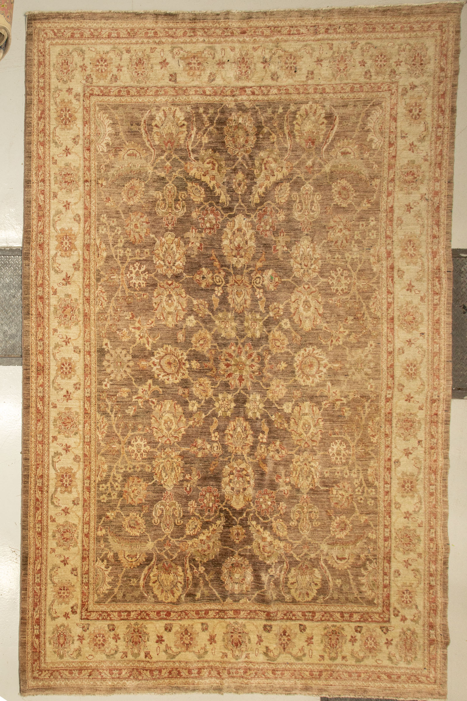 Appraisal: OUSHAK CARPET PAKISTAN X Hand-knotted wool pile