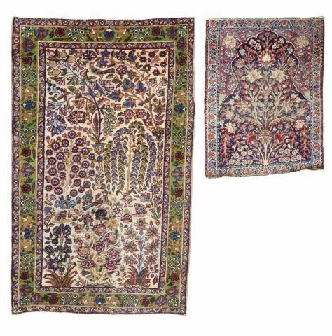 Appraisal: lot of Small hand-tied Persian Tabriz rugs including approx '