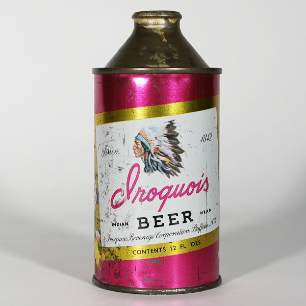 Appraisal: Iroquois Indian Head Beer Cone TopReference n aBrewery Iroquois Bevreage