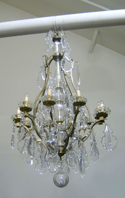 Appraisal: Baccarrat light chandelier h x w