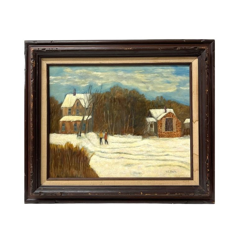 Appraisal: Walter Emerson Baum - Walter Emerson Baum - Signed Oil