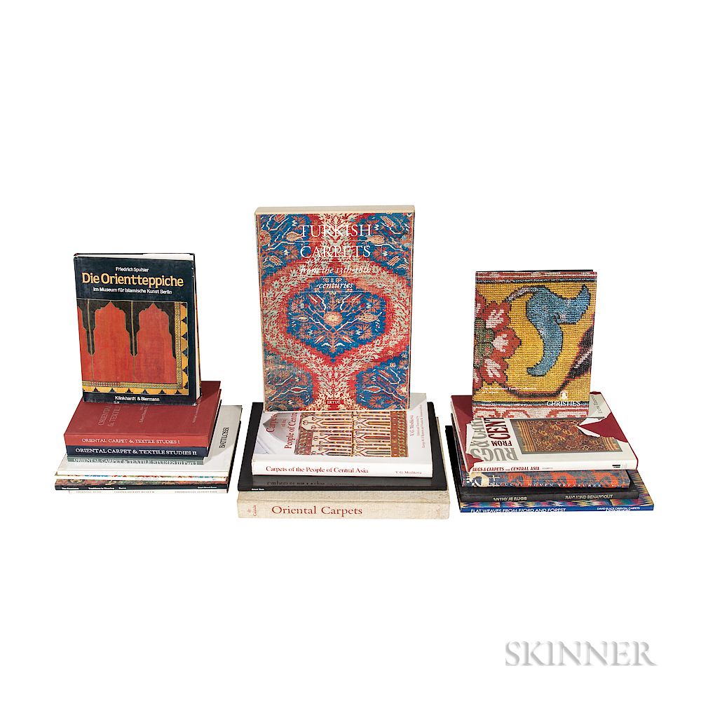 Appraisal: Seventeen Rug Books Seventeen Rug Books including Turkish Carpets and