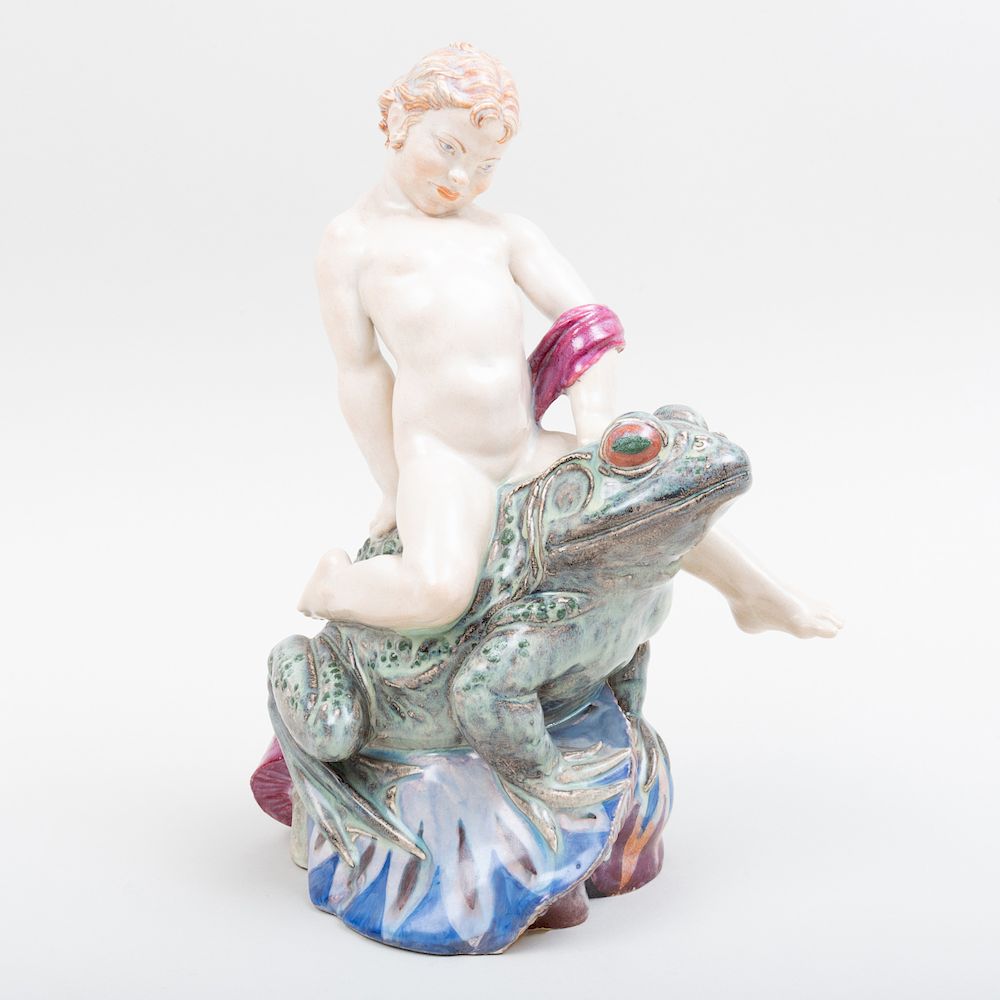 Appraisal: Charles Vyse Chelsea Pottery Figure 'Thumbelina' Incised 'Charles Vyse Chelsea'