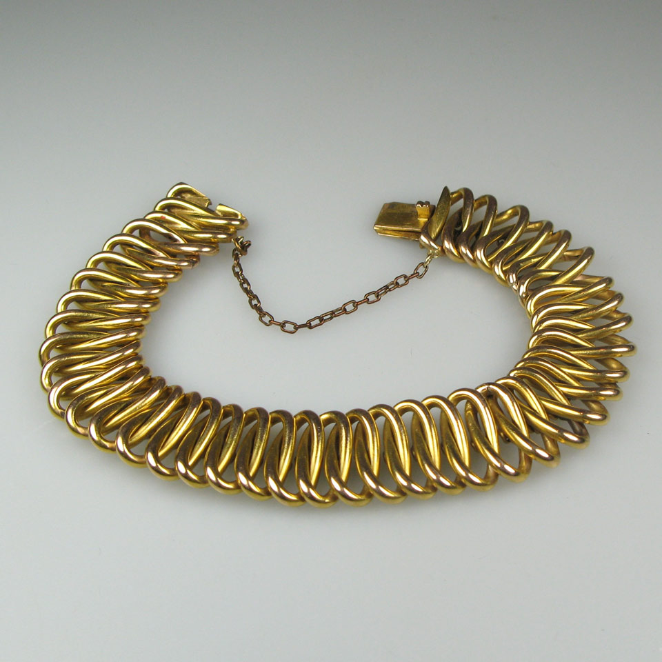 Appraisal: k Yellow Gold Oval Link Bracelet Length - cm