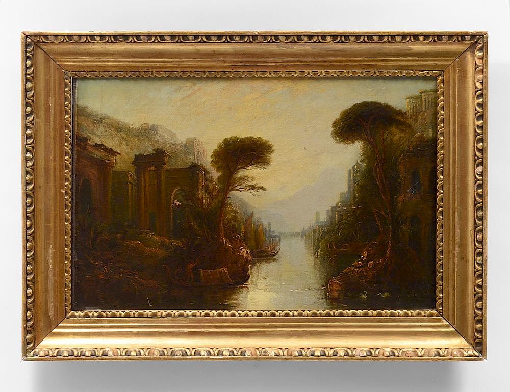 Appraisal: AFTER J M W TURNER British - Classical Landscape No