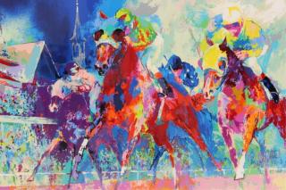 Appraisal: LeRoy Neiman American b LeRoy Neiman American b Horse Race