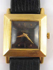 Appraisal: An carat gold Gruen wrist watch mechanical movement case approx