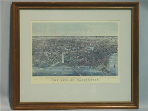 Appraisal: AFTER CURRIER AND IVES AMERICAN TH CENTURY THE CITY OF