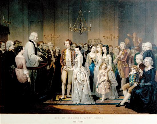 Appraisal: Claude Regnier after French d LIFE OF GEORGE WASHINGTON-THE CITIZEN