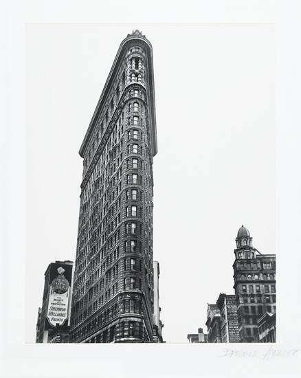 Appraisal: ABBOTT BERENICE - Flatiron Building Silver print x inches x