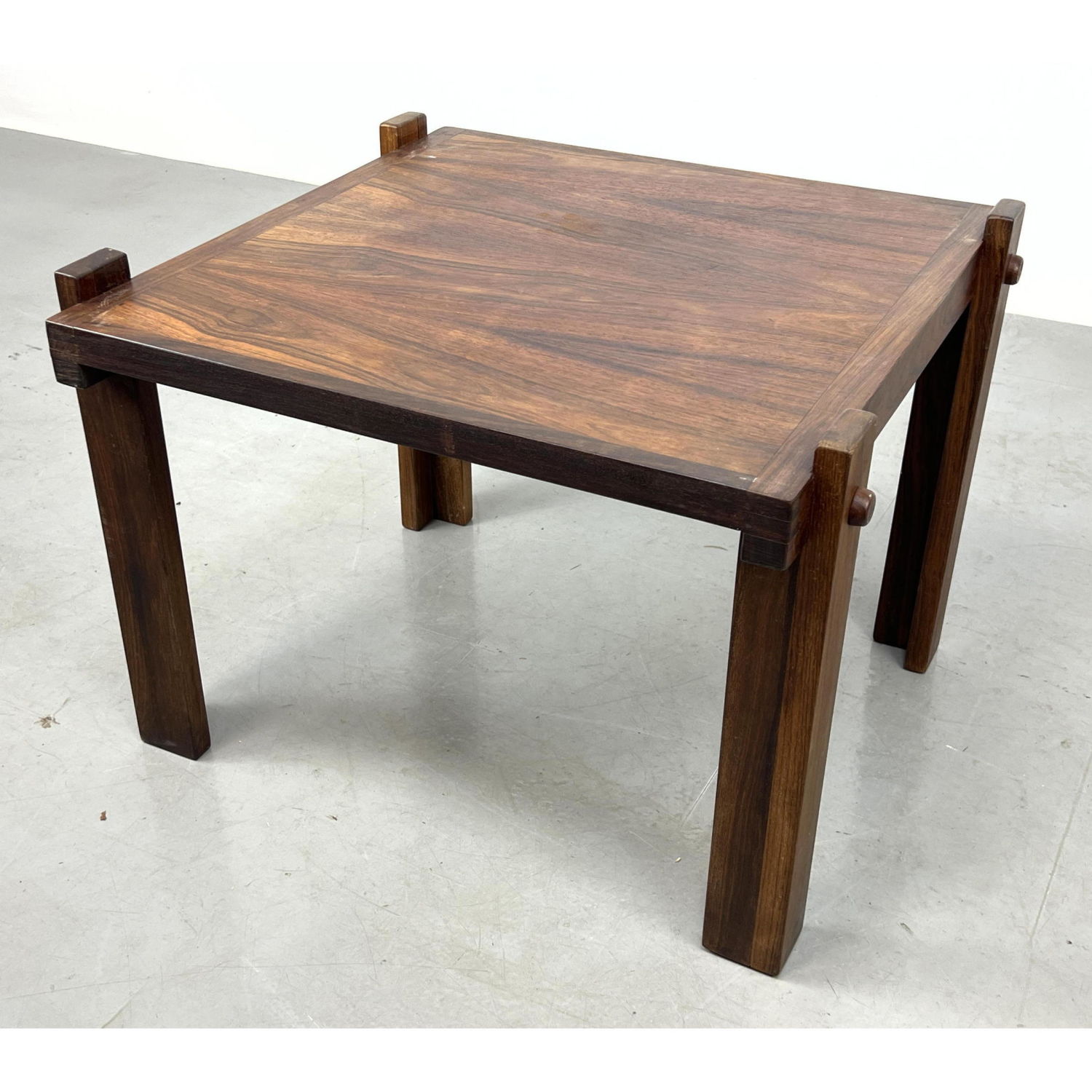 Appraisal: Brazilian Rosewood Side Table Dimensions H inches W inches D