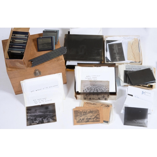 Appraisal: Glass negatives United Kingdom to include royalty George VI Princess