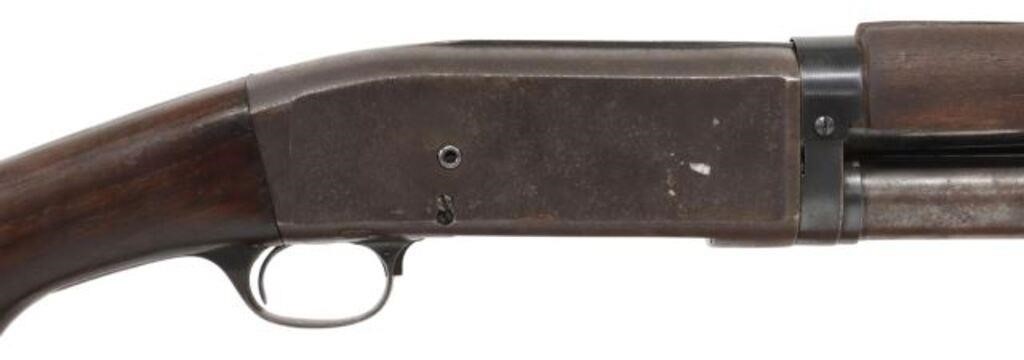 Appraisal: Remington Model Trench Gun slide action round barrel with bayonet