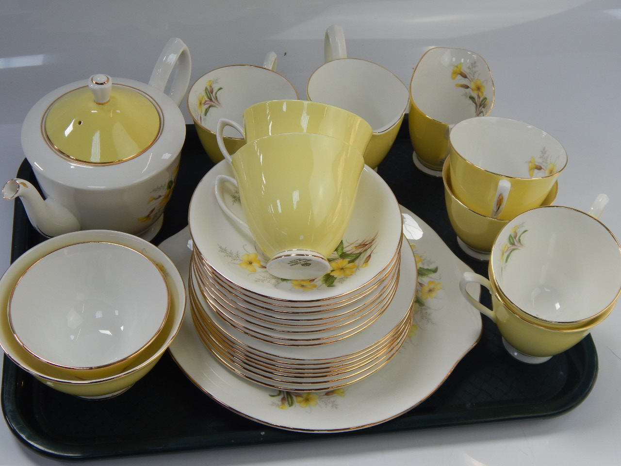 Appraisal: A Royal Albert part tea service comprising teapot cups sugar