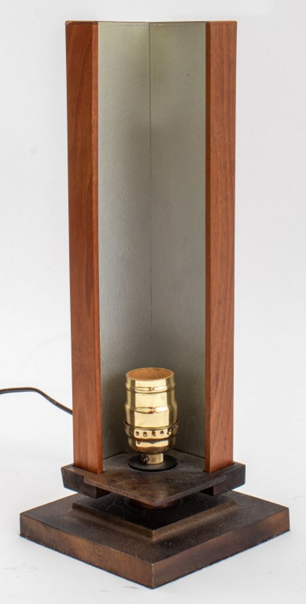 Appraisal: FRANK LLOYD WRIGHT FALLINGWATER BEDSIDE LAMP Frank Lloyd Wright American